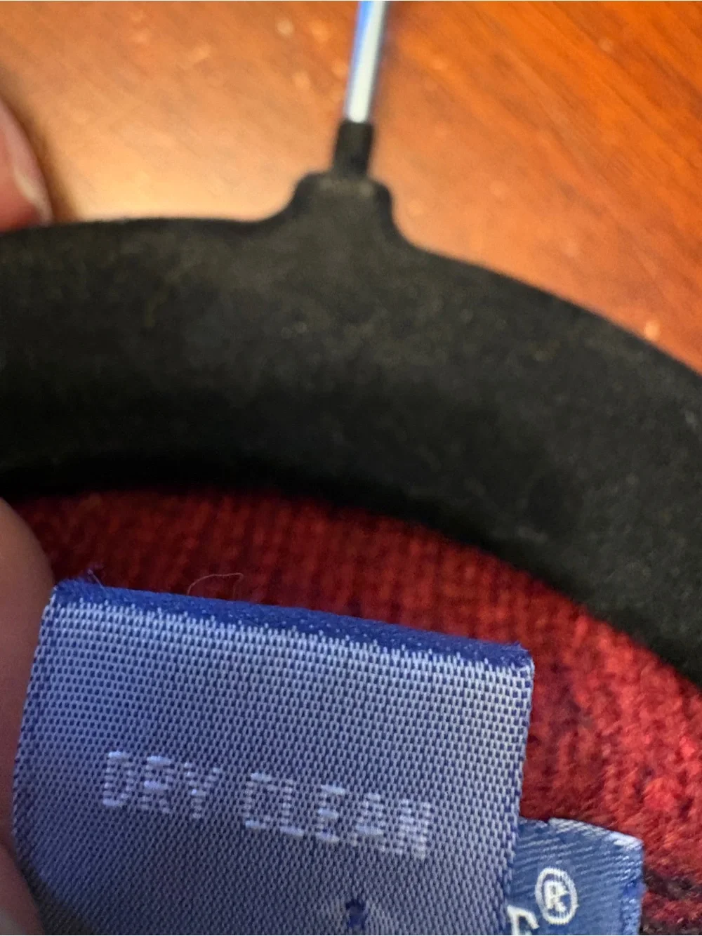 Eagle's Eye Multicolor Wool Crewneck Fisherman Sweater - Red Base - Picture 7 of 7